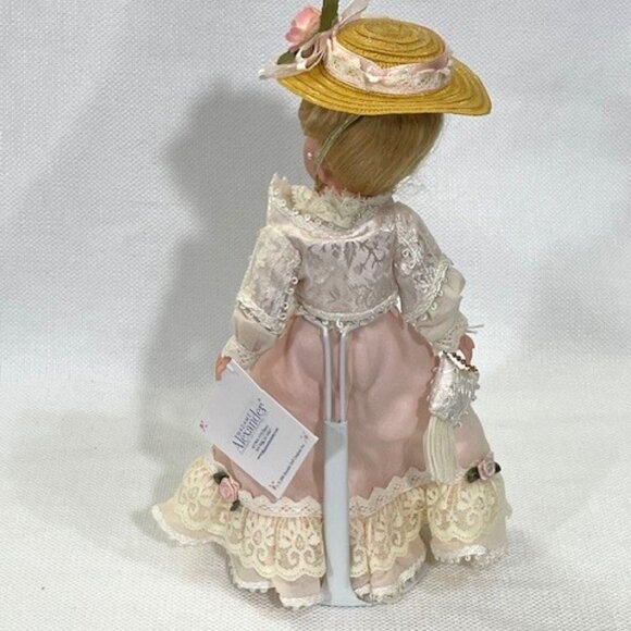 Madame Alexander restrung 10" Portrettes Out for a Stroll doll with stand - Picture 6 of 7
